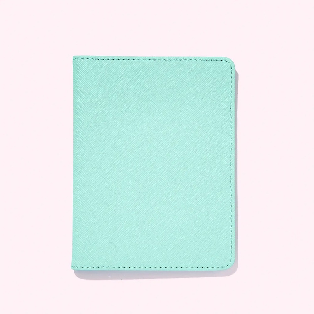 STONEY CLOVER LANE textured passport case in cotton candy new in envelope - Picture 7 of 7